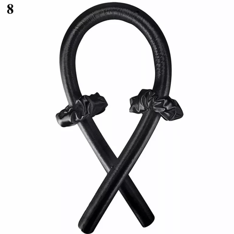 توكة للشعر الكيرلي بدون استخدام حرارة 2 في 1